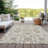 Irene Ivory Washable Indoor-Outdoor Rug - -576171881