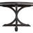 Adams Round Dining Table - Dark-87387596