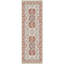 Tapis intérieur / extérieur lavable antidérapant en chenille marocaine rouge Pender-1784686838