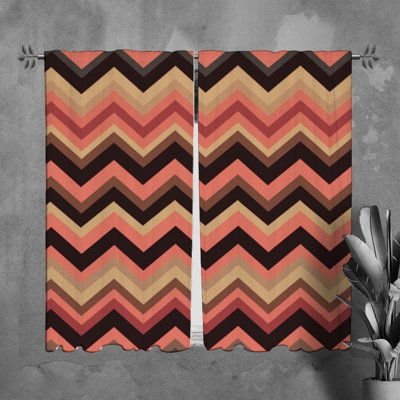 Paire de rideaux obscurcissant en polyester Reisa