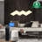Alicianna Smart Wifi LED Triangle Lights (Pack Of 6 Units)