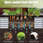 Lit de jardin surélevé galvanisé 6X3X1.5Ft-1554936871-1554936859