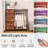 Luminous Clothing Storage Rack