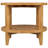 Round Solid Wood Side End Table