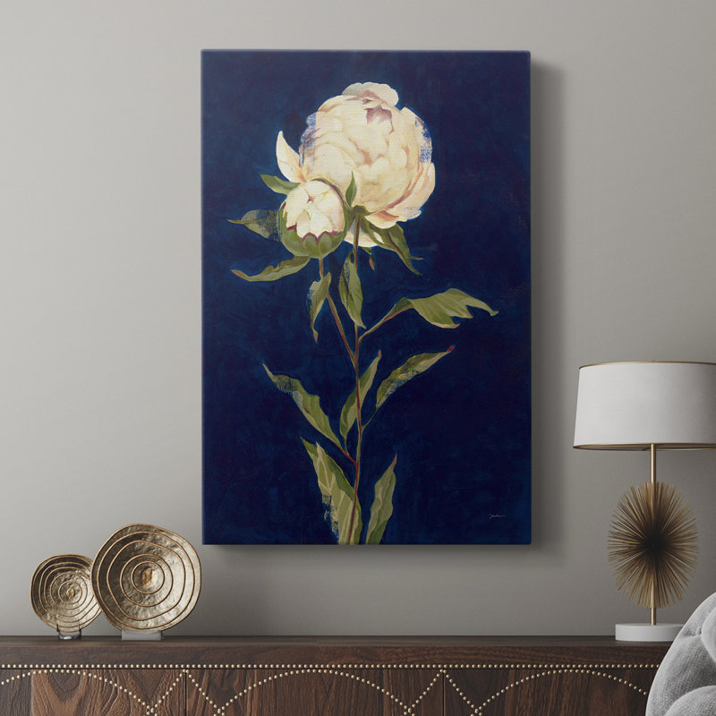 JOLIE COMME PEONY II - Cavas enveloppés de galerie, H 36 po x l 24 po