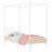 Alex-Jay Metal Canopy Bed-2109103172-2109103174