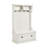 Seaside 40 " Wide Hall Tree with Shoe Storage and Shelves-1926691504