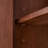 American style totally closed retro bookcase