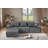 Boneless Cloud Sectional Couch In Two Boxes, Compressed Modular Sectional Sofa With Deep Seat