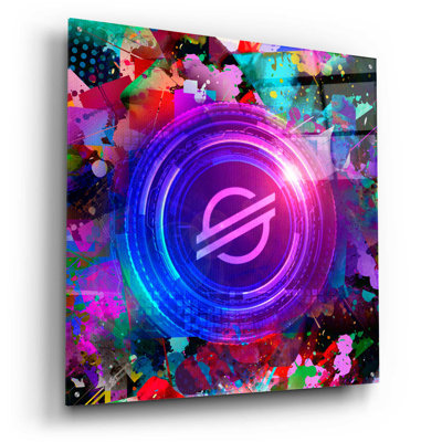 " XLM Stellar Crypto " by Epic Art Portfolio