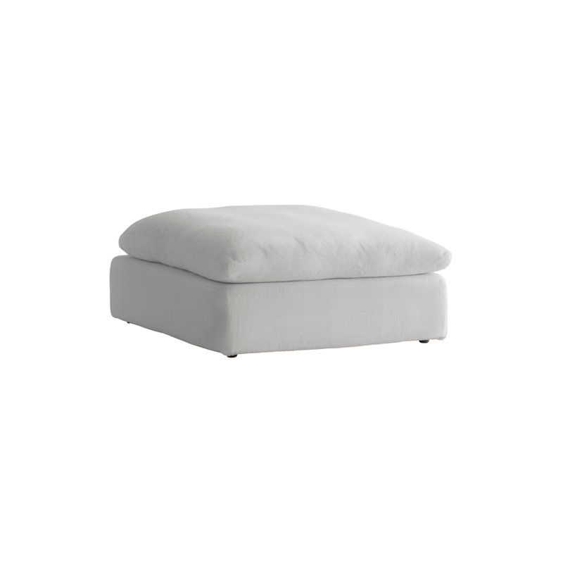 Repose-pieds blanc Truman