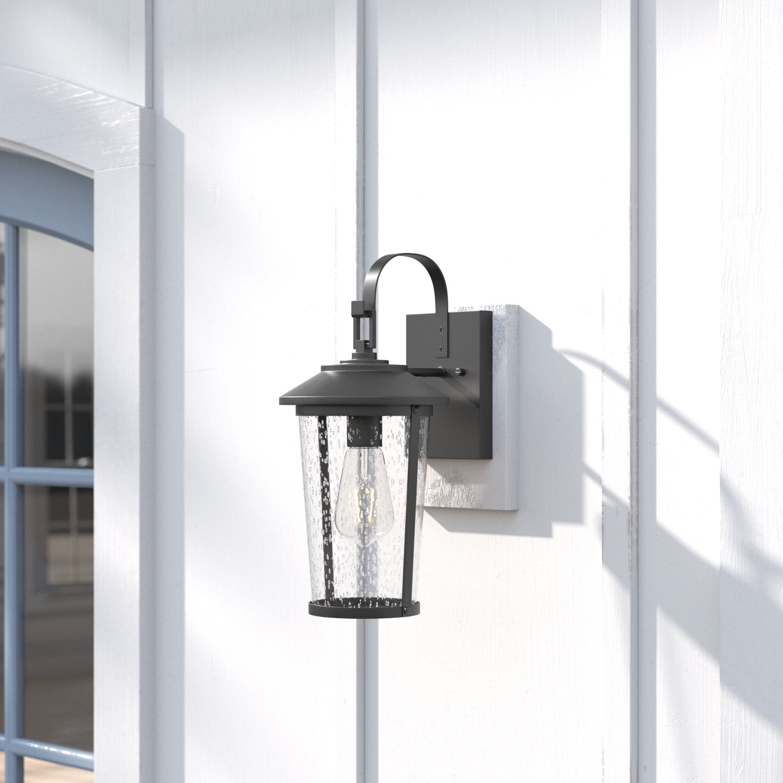Single Light Outdoor Aluminum Wall Light
