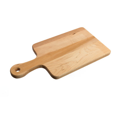 Labell Canadian Maple Reversible Paddle Cutting Board