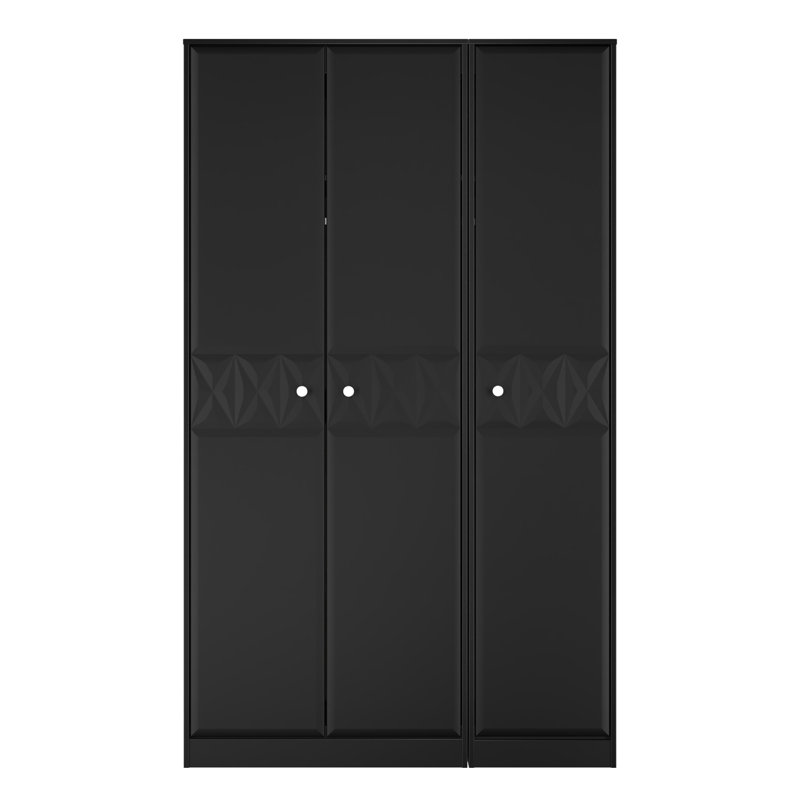 Clitherall 3 Door Robe, Black