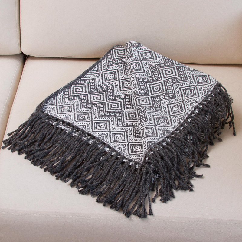 Amire Plain Weave / Muslin Throw Blanket