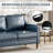 Azriah 80.31'' Faux Leather Square Arm Sofa-1610690201