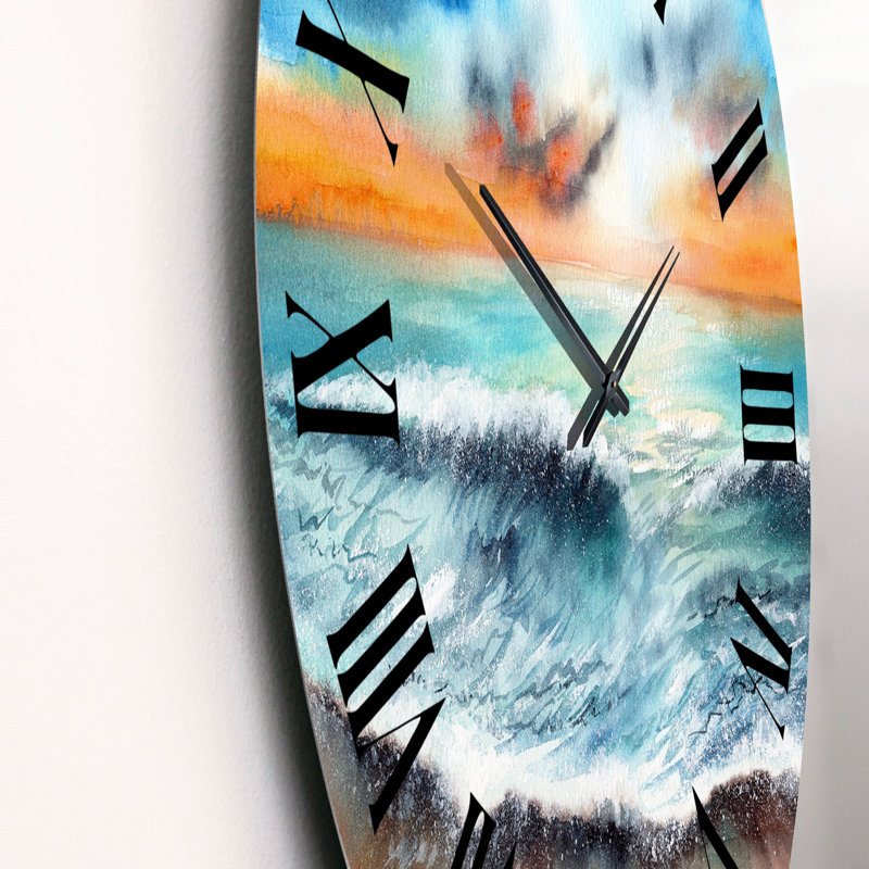 Horloge murale très grande, Moyen