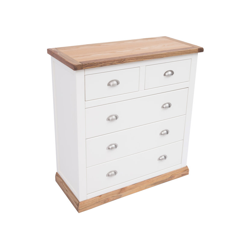 Tran 90cm W 5 - Drawer Chest of Drawers