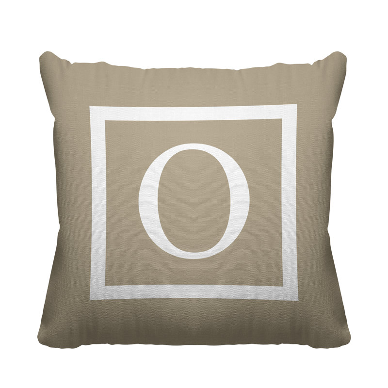 Coussin Colter, Beige, L 15 po x H 15 po, 19 po x l 19 po