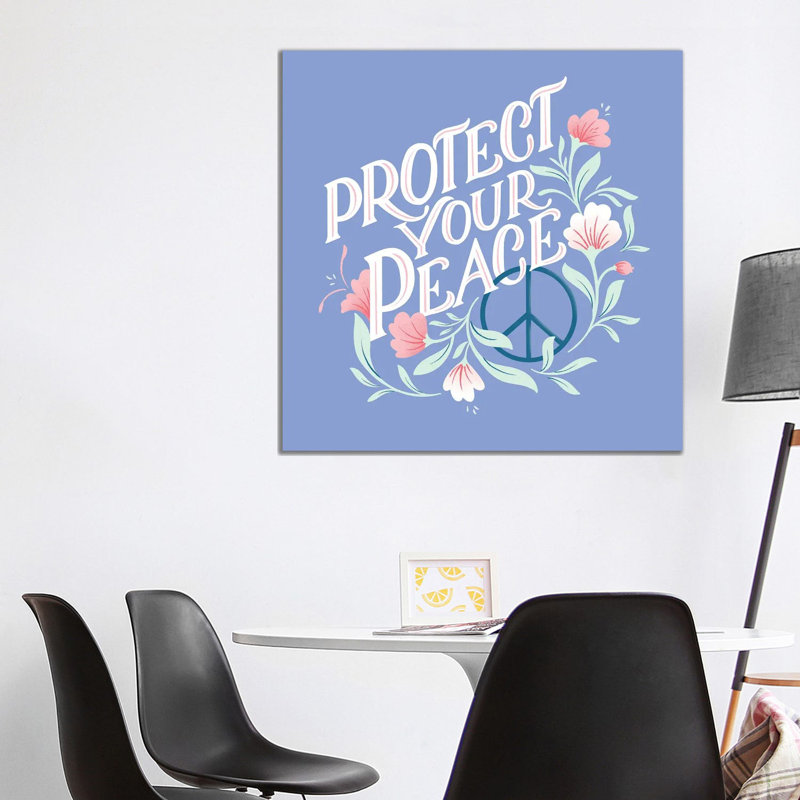 Protect Your Peace I by Gia Graham - No Frame Gallery-Wrapped Canvas Giclée on Canvas, 93.98cm H x 93.98cm W