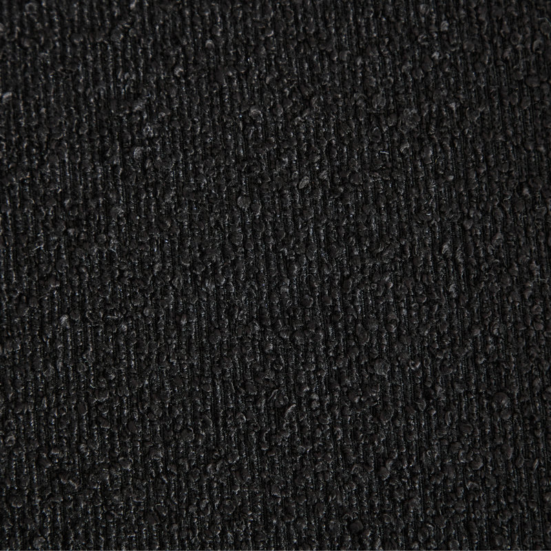 Banc rembourré l 66,32 po Saakshi, Noir, noir, noir, noir, Naturel
