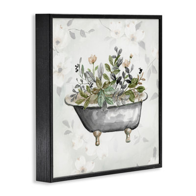 Giclée sur feuille à motif de feuilles par Nan