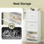 Rangement à chaussures 3 tiroirs pour rangement dans le vestibule, blanc, l 20,9 po x P 9,4 po x H 46,1 po-699097543-731606927