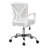 Office Chair, Adjustable Height, Swivel, Ergonomic, Armrests, Computer Desk, Work, Mesh, Chrome Metal, Contemporary, Modern-372859575