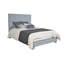 Mobilier de chambre contemporain tapissier bleu sarcelle clair audacieux Chenille-894644017