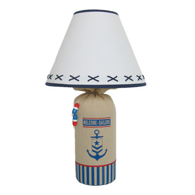 Lampe de table 19" toile wrap Brumley