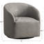 Fauteuil pivotant 100% cuir véritable-630107207