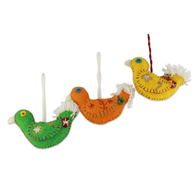 Izabelle 3'' Fabric Animals Hanging Figurine Ornament