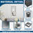 Bentzion Stainless Steel Shower Shelf-886280272-908560540