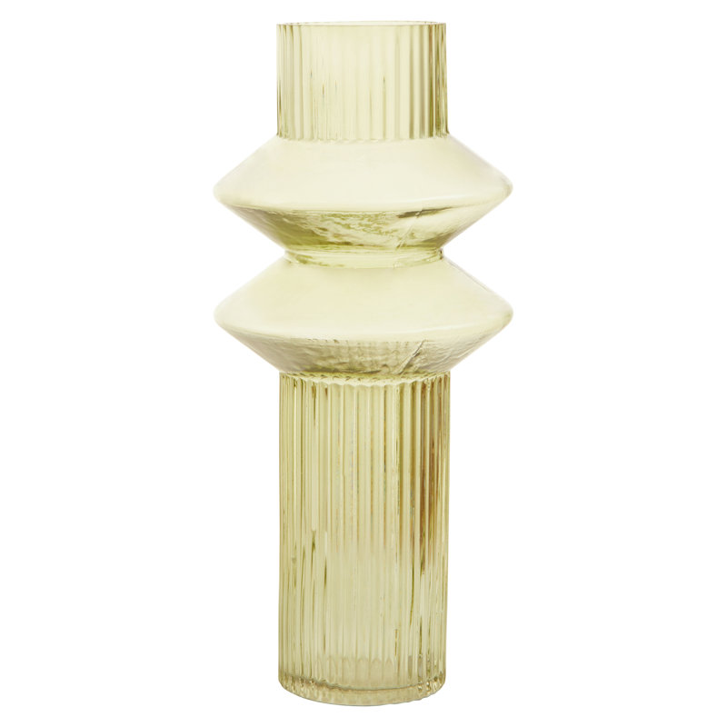 Oberlander Handmade Glass Table Vase, 34cm H x 15cm W x 15cm D