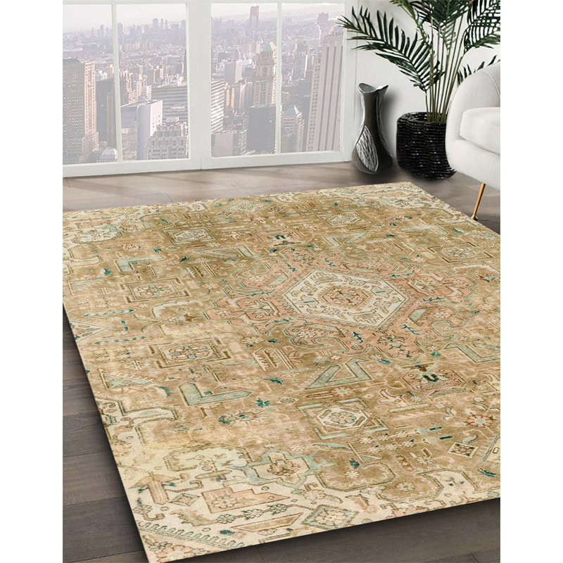 Tapis abstrait moderne 2112, Rectangle 7 pi x 10 pi