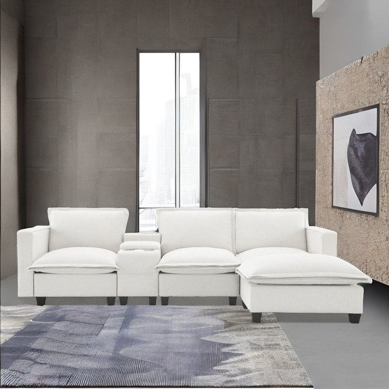 Canapé modulaire Cloud, Beige