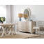 Serenity Solid And Engineered Wood Beveled Mirror