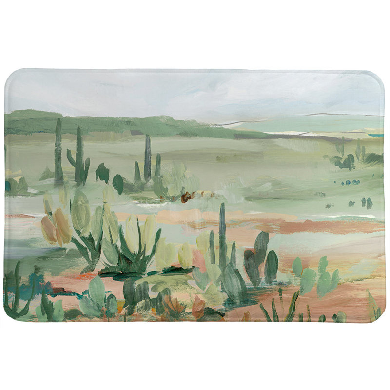 Cumali Cactus Skies Memory Foam Rug