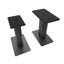 Support pour haut-parleur de bureau universel 9 pouces avec gestion des câbles Kanto SP9, paire, noir mat-43078704