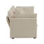 Ensemble de causeuse et de chaise d'appoint 2 pièces en chenille pour un confort ultime et une élégance de salon moderne.-69845190