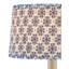 Pembrook - Tapered Lamp Shade - Large - Blue, Ivory