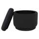 Enoki 21" Wide Round Storage Ottoman with Storage