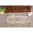 Classic Turkish Floral Design Door Mat in Brown for Elegant Home Entryways