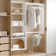 Grid 48'' - 60.62'' Closet System (Can Be Cut To Fit)