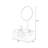 Makeup Organizer For Vanity,Countertop Organizer,mirror