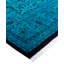 Overdyed Hand-Knotted Wool Modern-Contemporary Green Area Rug 9' 1" x 12' 4"