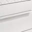 Pierce High Gloss 2-Drawer Nightstand Bedside Table