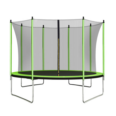 SKYBOUND Round Backyard Trampoline with Safety Enclosure