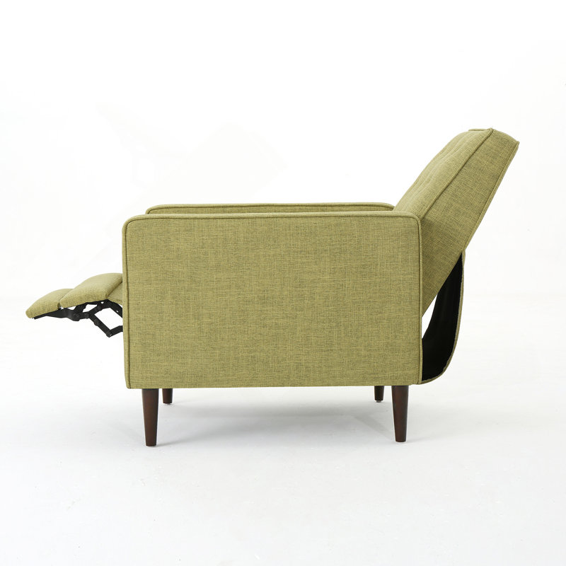 Canapé inclinable en tissu Mid-Century, Vert