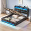Lit tapissier avec rangement Jilissa-1327042356-1327042359